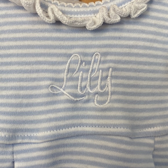 Romper Blue & White 6/9 months - Picture 2 of 7